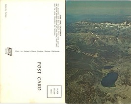 California June Lake Minarets &amp; San Joaquin Peak Sierra Nevada Vintage Postcard - £7.39 GBP