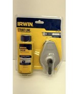 Strait-Line 1932880 IRWIN Classic Wide Door Chalk Reel, Blue 100&#39;/30m Se... - $12.58