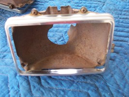1980 1984 BROUGHAM DEVILLE HEADLIGHT PAN BUCKET SET OF 4  USED ORIG CADI... - $168.30