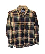 Pendleton Sir Men’s M Green Plaid LS Button Down Wool dress Shirt *shrunk* - $39.60