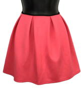 LF You Womens M Full Mini Skirt  Cerise Pink  Zip Plated - £7.51 GBP