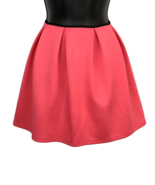 LF You Womens M Full Mini Skirt  Cerise Pink  Zip Plated - $9.40