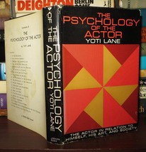 Lane, Yoti The Psychology Of The Actor 1st Edition 1st Printing - £45.22 GBP