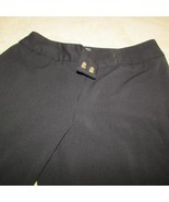 WOMENS PANTS black STYLE &amp; CO size 4 zipper/hook stretch  (clst-D)    - $8.91