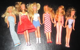 Vintage KENNER 1981 GLAMOUR GALS Toys Tiny Doll Clothes Lot  - £31.69 GBP