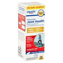 Equate Triple Action Joint Health Coated Tablets 30 Ct, Salud de Articulaciones+ - £23.73 GBP