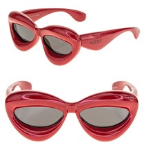 Loewe Inflated Chunky Fashion Show LW40097I Red Lips Kiss Pool 40097 Sunglasses - £332.82 GBP