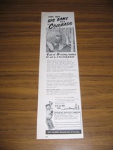 1957 Print Ad Big Game Hunting in Colorado Sportsmans Hospitality - £8.25 GBP
