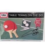 NEW Table Tennis Ping Pong Set On the Go - Portable For Any Table Totes ... - $27.55 CAD