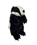 Kohls Cares Gund Badger Black White Wildlife Critter Plush Stuffed Anima... - €14,39 EUR