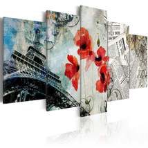 Tiptophomedecor Stretched Canvas Wall Art  - Memories Of Paris - Stretched &amp; Fra - £71.95 GBP+