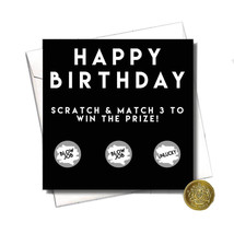Filthy Sentiments Happy Birthday Blowjob Scratch Card - £15.69 GBP