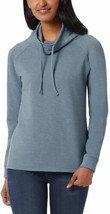 32 DEGREES Womens Funnel Neck Pullover Size XX-Large Color Gray - £39.56 GBP