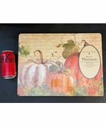 Conjunto De 4 Sheffield Home Calabaza Hojas Otoño Wild Apple 40.6x30.5cm... - $50.95 CAD