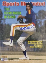 Jr Richards Signé Houston Astors SPORTS Illustrated Revue Housse Bas - $87.29