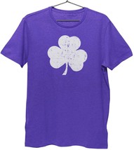 NYC FACTORY USA Screen Printed Shamrock Youth T-Shirt Distressed Tee Kids... - £7.82 GBP