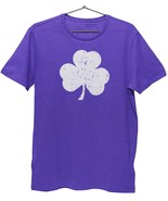 NYC FACTORY USA Screen Printed Shamrock Youth T-Shirt Distressed Tee Kid... - £7.85 GBP