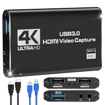 Hdmi Game Capture Card For Nintendo Switch - Record And Stream 4K 60Fps ... - £58.63 GBP