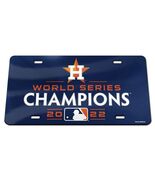 HOUSTON ASTROS WORLD SERIES CHAMPIONS 2022 Lazer Mirror License Plate - $34.83 CAD
