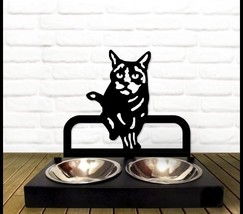 Custom Cat Bowl Personalized With Your Pet&#39;s Name. Custom Name. Cat Food... - £81.17 GBP