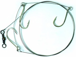 Lazer King Fish Piano Wire RIG 60 120LB with 3 Hooks - $22.34