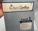 All About Spelling: Level 1 Teacher&#39;s Manual (Color Edition) - $16.82