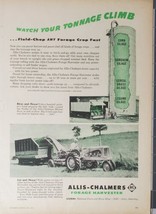 Allis Chalmers Forage Harvesters Magazine Advertisement 1957 - £13.23 GBP
