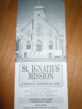 St. Ignatius Mission National Historical Site Michigan Brochure 1980&#39;s - $5.99