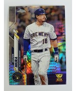 2020 KESTON HIURA TOPPS CHROME 25 MLB BASEBALL CARD MILWAUKEE BREWERS FO... - $6.81 CAD
