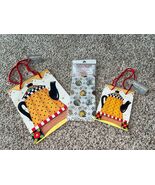 NWT Mary Engelbreit Gift Bags Polka Dot Floral Teapot, 1 Small, 1 Mini &amp;... - $367.76 MXN