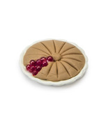 Timeless Minis Cherry Pie On Silver Plate 0.875 X 0.25 Inches - $16.82