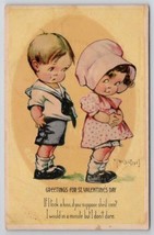 Twelvetrees Children On St Valentines Day If I Took A Kiss A/S Postcard X24 - £3.81 GBP