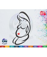 Mother embroidery design,happy Mothers Day,5 size 10 format, Pregnancy,machine - $3.49