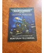 Warhammer 40k Chapter Approved 2020 Munitorum Field Manual Book - $94.08 MXN