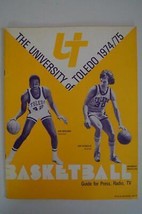 Vintage Baloncesto Media Pulsar Guía Toledo Universidad 1974 1975 - £34.38 GBP