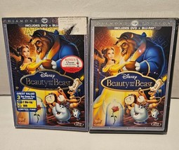 Disney Beauty and the Beast (Blu-ray/DVD, 2010, 3-Disc Diamond) - £3.89 GBP