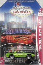 Green Delorean Custom Hot Wheels 2015 Vegas Super Toy Convention - $75.24