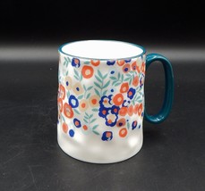 10 Strawberry Street Bella Line Floral Pink 14oz Mugs - $14.99