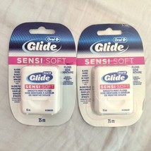 Pack Of 2 Oral-B Glide Sensi Soft Smooth Mint Dental Floss 38.2 Yards 35... - $39.59