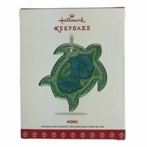 Hallmark Keepsake Ornament 2017 Honu TurtleChristmas Holiday New In Box - £29.21 GBP