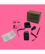 Black Baofeng Model UV-5R MK4 Extended Ham Radio - Black #U7654 - $613.73 MXN