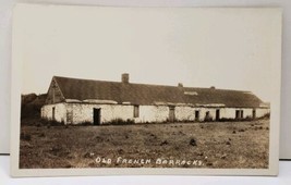 RPPC Old French Barracks Photo Postcard D18 - £10.35 GBP