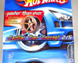 2006 Hot Wheels Faster Than Ever #57 Dropstars 2/5 CADILLAC CIEN CONCEPT... - £10.19 GBP