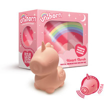 Unihorn Heart Throb Pulsing Vibrator Pink - £40.68 GBP