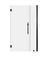 50-51 W x 72 H Swing-Out Shower Door ULTRA-E Matte Black by LessCare - $773.19