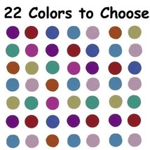 Confetti Circle 1/4" - 20 Colors to choose - 14 gms bag FREE SHIPPING - $3.95+