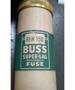 BUSS REN 150 SUPER-LAG RENEWABLE FUSE, LOT OF 3 - $49.95