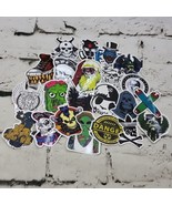 Stickers Skateboard Water Bottle Laptop Decals Big Lot Skulls Lot #1 - £11.60 GBP