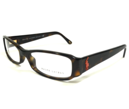 Ralph Lauren Eyeglasses Frames RL6045 5003 Tortoise Red Rectangular 51-1... - £47.65 GBP