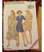 Vtg 1992 Butterick Pattern 6035 Misses culotte dress Sz 6-10 uncut - $151.33 MXN